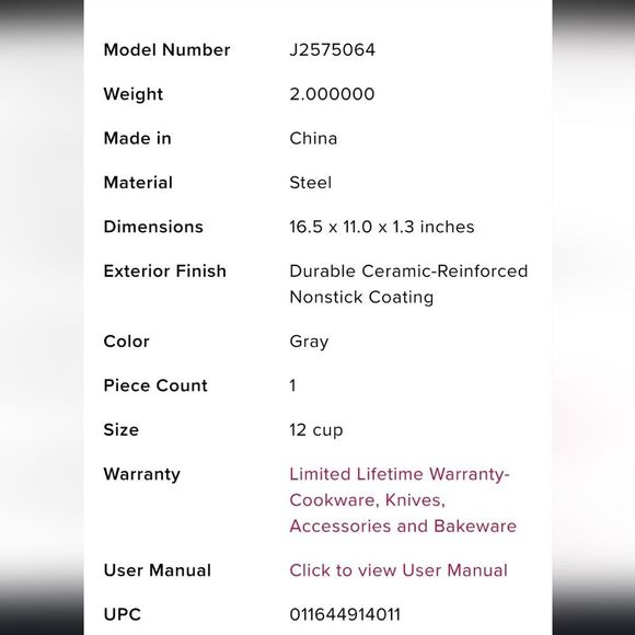All-Clad Pro Release Bakeware Muffin Pan - Picture 4 of 7